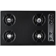 Summit TNL05P 30 Inch Gas Open Burner Cooktop