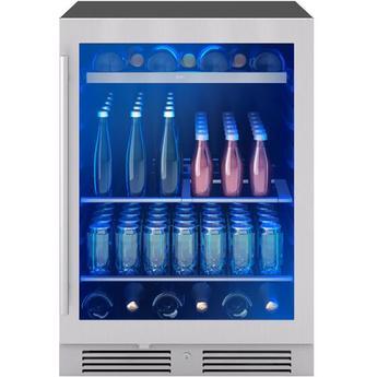 Zephyr PRB24C01CG  Presrv Series 24 Inch Stainless Steel Freestanding or Built-In Beverage Center