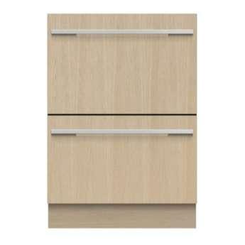 Fisher Paykel 24" Custom Panel Fully Integrated Double Drawer Dishwasher