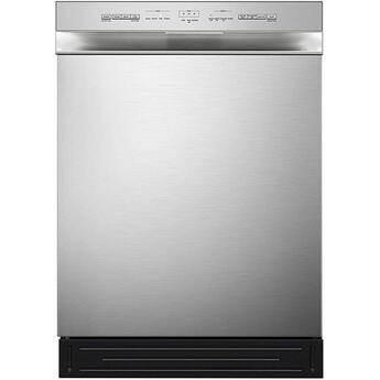 Midea MDF24P1BST 24 Inch Stainless Steel Built-In Full Console Dishwasher