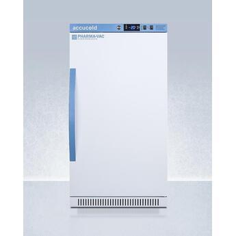 AccuCold AFZ2PVBIADA 20 Inch White Freestanding or Built-In Compact Counter Depth Freezer