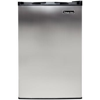 Magic Chef 21 Inch Freestanding Upright Freezer, in Stainless Steel