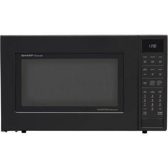 Sharp 1.5 Cu. Ft. Black Countertop Microwave - Convection