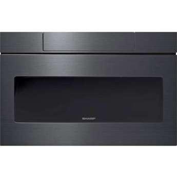 Sharp 1.2 Cu. Ft. Black Stainless Steel Built-In Microwave Drawer