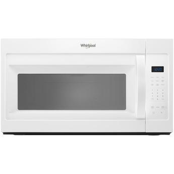 Whirlpool 1.7 cu. ft. White Microwave Hood Combination with Electronic Touch Controls