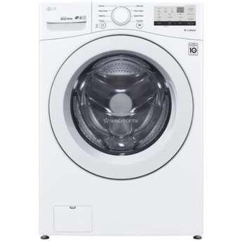 LG 4.5 cu.ft. White Electric Ultra Large Front Load Washer