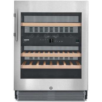 Liebherr WU3400 24 Inch Stainless Steel Built-In Wine Cooler