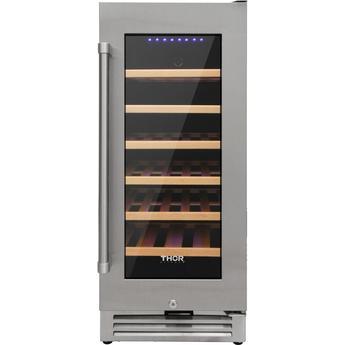 Thor Kitchen TWC1501 15 Inch Stainless Steel Built-In and Freestanding Wine Cool