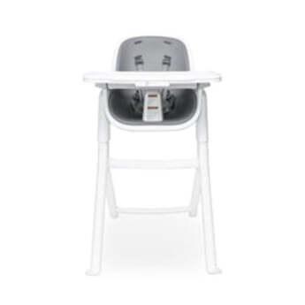 4moms Connect High Chair with Magnetic Guide Tray, White / Grey