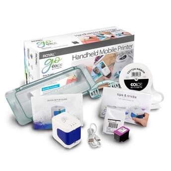 E-Mark Go Handheld Mobile Printer Mobile Pack