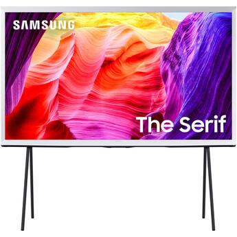 Samsung The Serif LS01D 43" 4K HDR Smart QLED TV (2024, White)