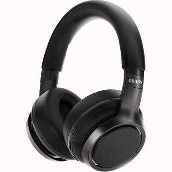 Philips Noise-Canceling Wireless Over-Ear Headphones (Black)