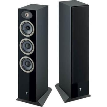 Theva No. 2 3-Way Floor-Standing Speaker (Each) - Black Lacquer