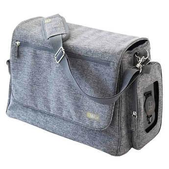 bbluv Ultra Complete Diaper Bag - Heather Gray