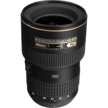 Nikon AF-S Nikkor 16-35mm f/4G ED VR Wide Angle Zoom Lens