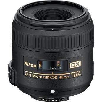 Nikon 40mm f/2.8G AF-S DX Micro-Nikkor Lens