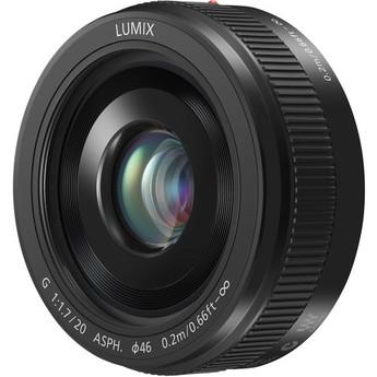 Panasonic LUMIX G 20mm f/1.7 II ASPH. Lens (Black)