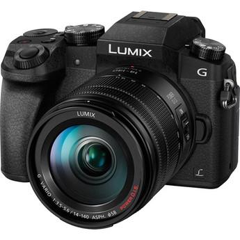 Panasonic Lumix DMC-G7 Mirrorless Micro Four Thirds Digital Camera with 14-140mm Lens (Black)