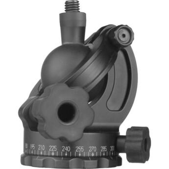 Ultimate Ballhead without Quick Release, with Left Rubber Knobs & 3/8"-16 Screw - Supports 25 lb (11.3 kg)