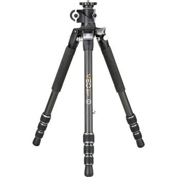 Vanguard VEO3T+264CT 4-Section Carbon Fiber Travel Tripod with Lateral Center Column