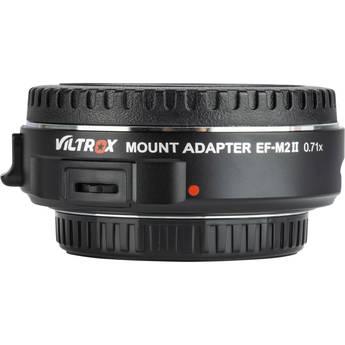 Viltrox EF-M2 II AF Reduce Speed Booster Lens Adapter Turbo for Canon EF Lens to Micro 4/3 Series Cameras