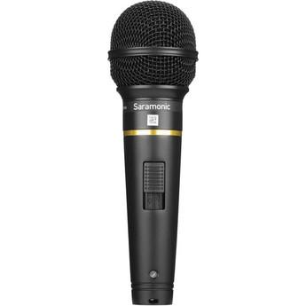 Saramonic Dynamic Cardioid Handheld Mic with On/Off Switch,  XLR to 1/4"-16.4 Cable, Windcreen and Stand Clip