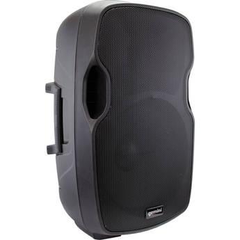 Gemini AS-15BLU 15" Active Loudspeaker with USB/SD/Bluetooth MP3 Player