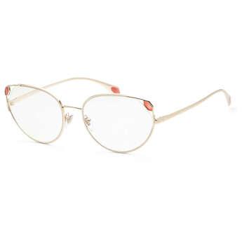 Bulgari Womens 56mm Pale Gold Sunglasses BV6177-278-M4-56