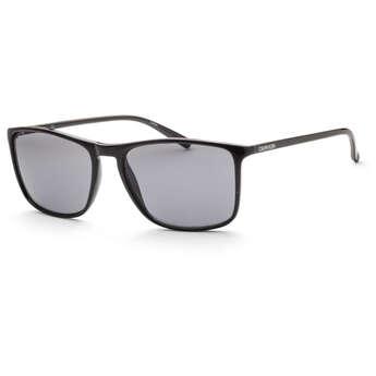 Calvin Klein Men's Fashion CK20524S-001 57mm Black Sunglasses