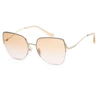 Coach Women's 60mm Shiny Light Gold Sunglasses HC7156D-90052D-60