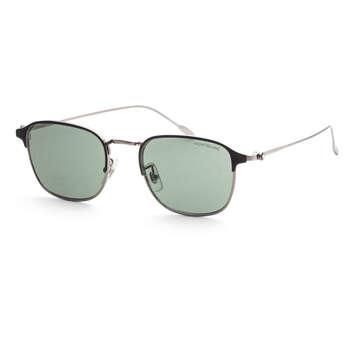 Montblanc Mens 50mm Ruthenium Sunglasses MB0189S-002-50