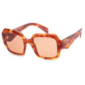 Prada Womens PR-28ZS-10L07V-53 Fashion Light Tortoise Sunglasses