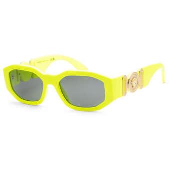 Versace Mens 53mm Yellow Fluorescent Sunglasses VE4361-532187