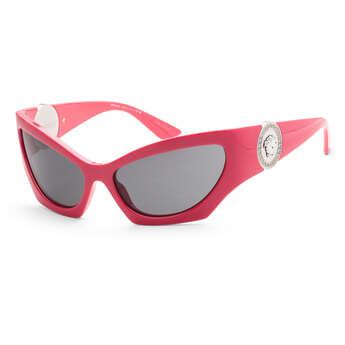 Versace Womens VE4450-541787-60 Fashion 60mm Pink Sunglasses